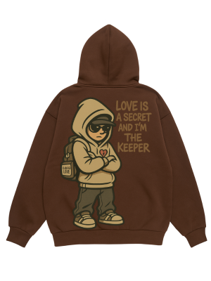 Love is a secret I’m the keeper hoodie 2